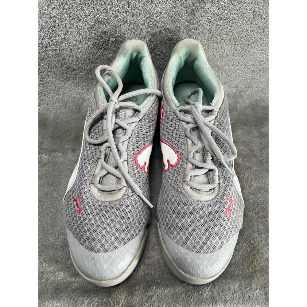 PUMA Women’s 9 Ever Foam Sport Gray Spike Less Golf 187590 03 Shoes Sneakers